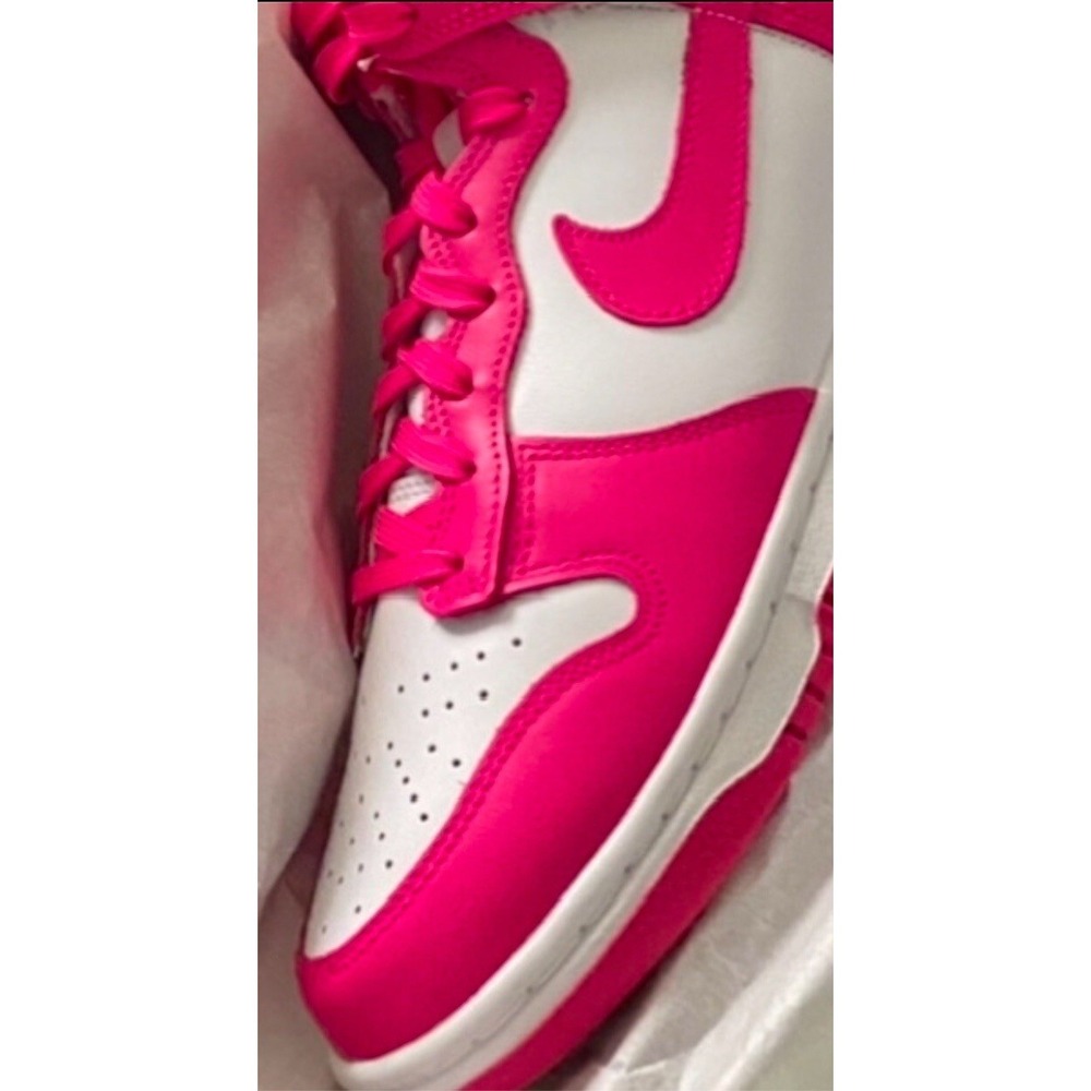 Size 8- Nike Dunk High Pink Prime W BRAND NEW - Picture 4 of 6